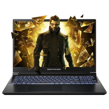 Ноутбук Dream Machines RG5060-15 15.6FHD IPS, Intel U9-275HX, 32GB, F2TB, NVD5060-8, DOS, черный