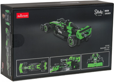 Конструктор RASTAR Болід F1 Stake Team KICK Sauber C44 у масштабі 1:24 319 елементів (6930751324695)