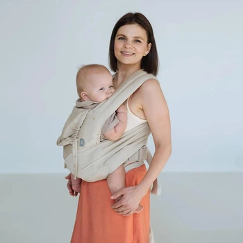 Слінг Love & Carry ЛавТай з народження до 15 кг, нуга LC340
