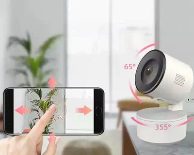 Камера безопасности Wi-Fi Smart Camera HD цвет белый