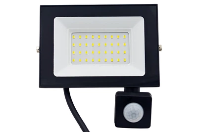 Прожектор LED 30w 6500K IP54 3000LM 175-265V с датчиком черный "Очарование" "LEMANSO" LMPS105-35