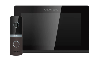Комплект ARNY AVD-7423A Wi-Fi (AVD-742A 7'' Wi-Fi + AVP-NG230 2Мп 115°), Black + Brown