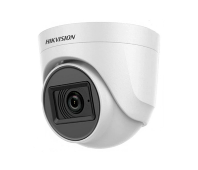 Мультиформатна відеокамера Hikvision DS-2CE76D0T-ITPFS 2Мп мікрофон (2.8 мм), White