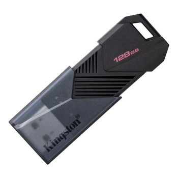 USB флеш-накопичувач 3.2 Kingston DataTraveler Exodia Onyx 128gb Чорний