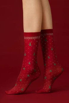 Жіночі гладкі шкарпетки Fiore carol 50 den one size