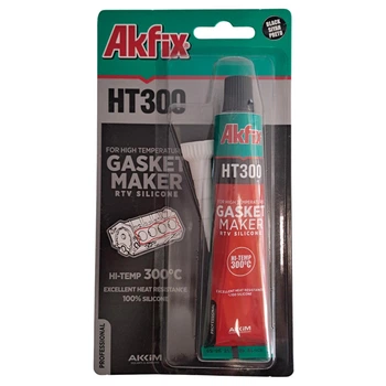 Силикон высокотемпературный Akfix HT300 50 г Черный