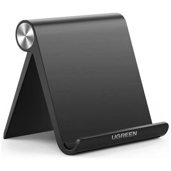 Подставка для телефона и планшета Ugreen LP115 4.7-12.9 дюймов, складная, 0-100° Черный (50748)