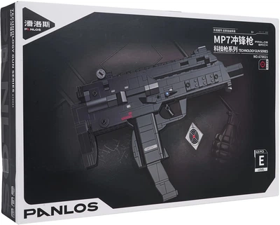 Конструктор Panlos Військова гвинтівка MP7 625 елементів (5903864973631)