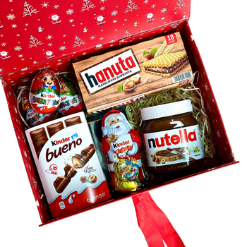 Подарочный набор сладостей Merry Christmas "С Рождеством" 918 г (красный)