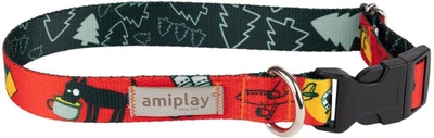 Нашийник для собак Amiplay Amik регульований XL TravelDog (5907563309548)