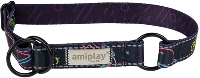Нашийник для собак Amiplay BeSpace півзачіпний XL Neon (5907563307537)