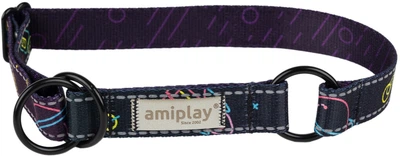 Нашийник для собак Amiplay BeSpace півзачіпний L Neon (5907563307506)