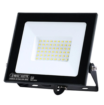 Світлодіодний (LED) вуличний прожектор PARDUS 50Вт 220В 6000К IP65, герметичний