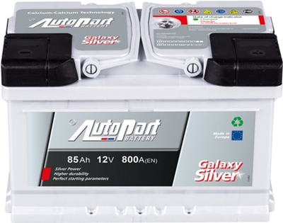 Автомобильный аккумулятор Autopart 85 Ah/12V Galaxy Silver_SB_ низький(0) (ARL85-GAL0)