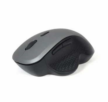 Миша Gembird MUSW-6B-02-BG бездротова, Black/Grey, dpi:1600, USB, 1xAA