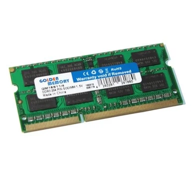 Пам'ять SO-DIMM, DDR3, 4Gb, 1600 MHz, Golden Memory, 1.5V (GM16S11/4)