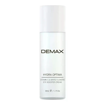 Крем Demax Hydra Optima Eye Booster Cream с витамином C и экстрактами белых цветов для увлажнения кожи вокруг глаз, 30 мл