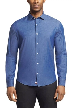 Рубашка Tommy Hilfiger 54(2XL) Джинс (129076)