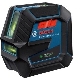 Комбінований лазер Bosch GCL 2-50 G + поворотне кріплення RM 10 + будівельний штатив BT 150 (0601066M01) (4059952511092)