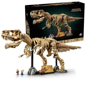 Конструктор Jurassic World Тиранозавр Рекс динозавр совместимый блочный 76968 Парк Юрского периода Rex