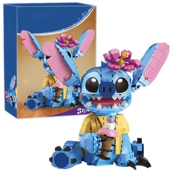 Конструктор Disney Stitch Подвижная Коллекционная Фигура самый красивый подарок ребенку