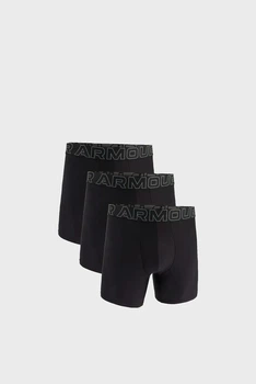 Трусы-боксерки мужские Under Armour M Perf Tech 3Pr SM Чорний 1383878-001