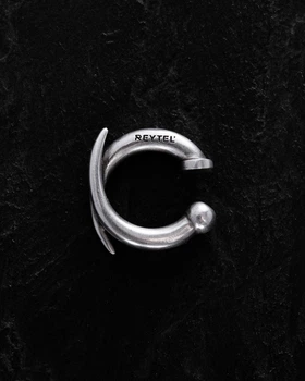 Серебряная моносерьга - каф SIEGER Reytel 69044642