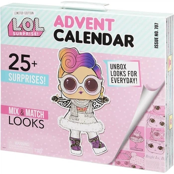 Игровой набор L.O.L. Surprise Адвентовый календарь с куклой ЛОЛ Сюрприз (586951)