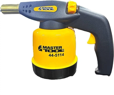 Лампа газовая паяльная Mastertool пьезоподжиг Ø 20 мм/1300°С 1.3 кВт 94.6 г/час 44-5114