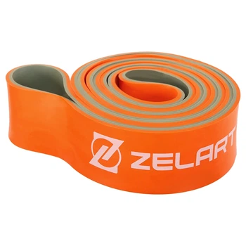 Резина петля для подтягиваний и тренировок лента силовая Zelart POWER LOOP FI-5439-5 Оранжевый