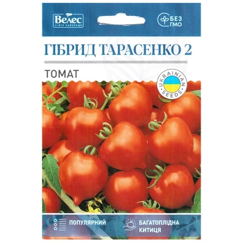 Насіння Велес Томата Гібрид Тарасенко 2 Середньостиглий 1г