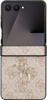 Панель Guess Big 4G Logo Classic Logo для Samsung Galaxy Flip 7 Pink Sand (GUHCZF74GMGPI)