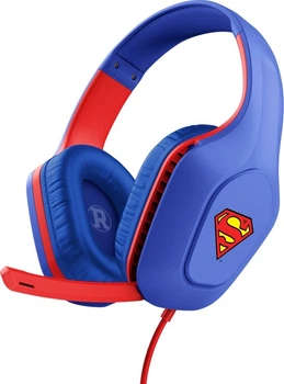 Słuchawki Trust GXT 415SM Zirox Superman Blue/Red (8713439257380)