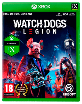 Игра WATCH DOGS LEGION Xbox one Series X дисковая версия