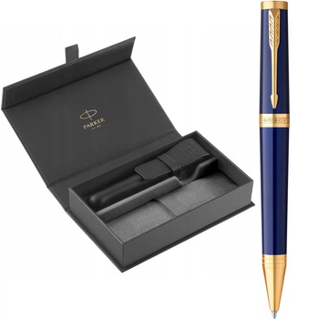 Набор ручек Parker INGENUITY Blue Lacquer GT Синий с золотистыми деталями 60 232b24