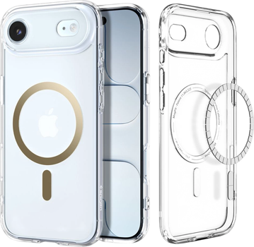 Панель Spigen Ultra Hybrid MagSafe Case для Apple iPhone 17 Air Transparent-Gold (ACS10315)