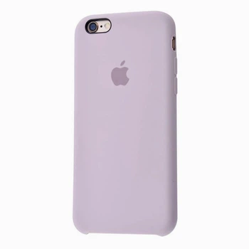 Чехол-накладка Silicone case для IPhone 6/6s Lavander лаванда