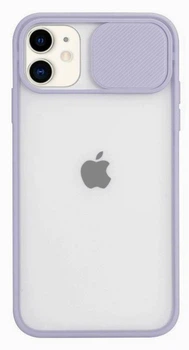 Чехол Hide Camera Matte для iPhone 11 (01) Light Purple лиловый