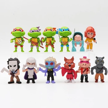 Игрушка Набор фигурок Черепашки Ниндзя 12 героев для детей (арт 14592)