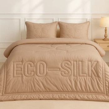 Одеяло MirSon Летнее Односпальное 140х205 см антиаллергенное Ecosilk №503 Marzello Collection (2200012213582)