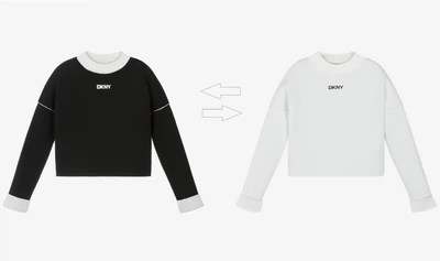 Двосторонній светр DKNY, арт. 62379, reversible, 9-10 років, 136 см