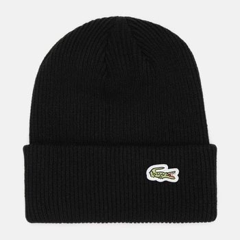 Шапка Lacoste з крокодилом Чорний