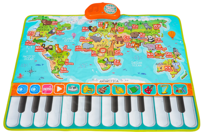 Музичний килимок Keyboard Світ тварин (5903864988185)