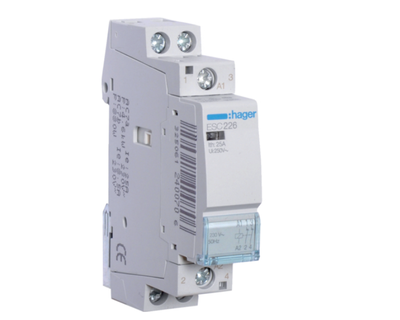 Контактор Hager 25A 2НО 230В (ESC225)