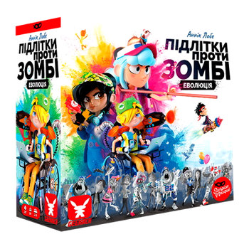 Настільна гра Geekach Games Підлітки проти зомбі: Еволюція (Zombie Teenz Evolution) (Укр) ( GKCH017ZTE )