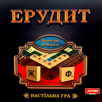 Настільна гра Artos Games Ерудит (Scrabble) ( укр) ( 0987 )