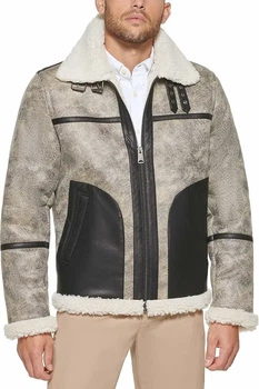 Дубленка мужская Tommy Hilfiger XXL, серая