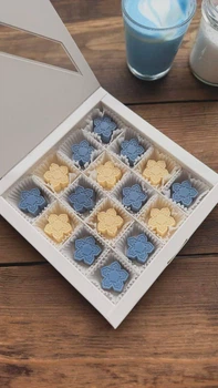 Конфеты веган SmartSnow без сахара коробка 150г SmartChocolate
