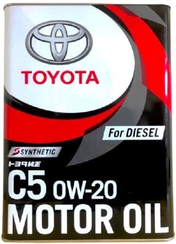 Моторна олива TOYOTA Motor Oil 0W-20 C5 4л. 0888303005