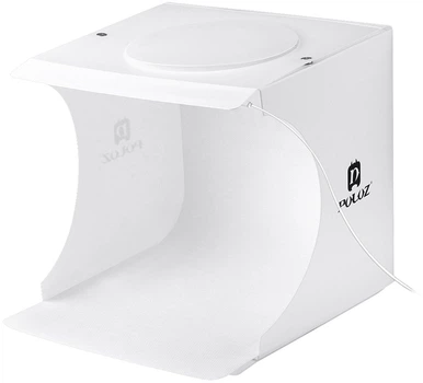 Лайткуб (фотобокс) для предметної зйомки Puluz PU5022 24 x 23 x 22 см + 2 LED-панелі Білий (PU5022)